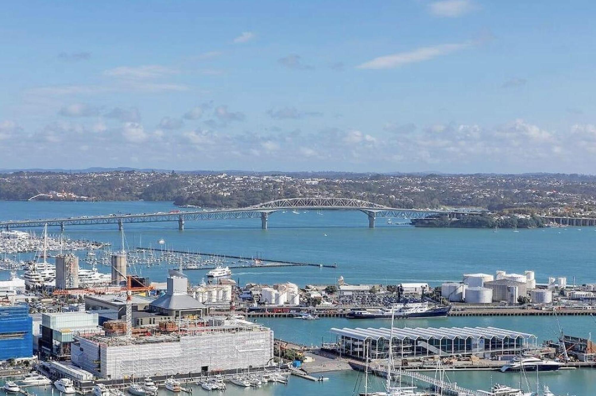 Magnificent Skytower, Sea, Habour View In Cbd Lägenhet Auckland Exteriör bild